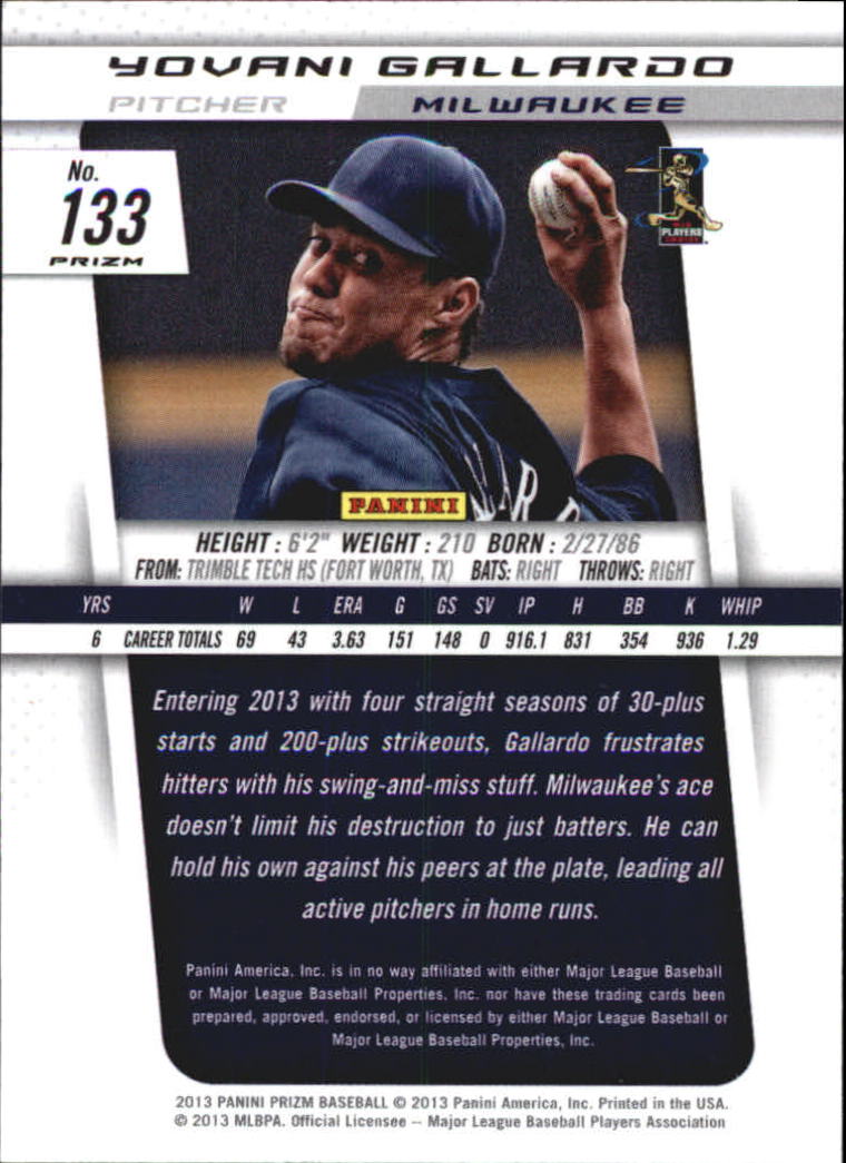 A6790- 2013 Panini Prizm Baseball Cards Group 3 -You Pick- 15+ FREE US SHIP - Picture 58 of 263