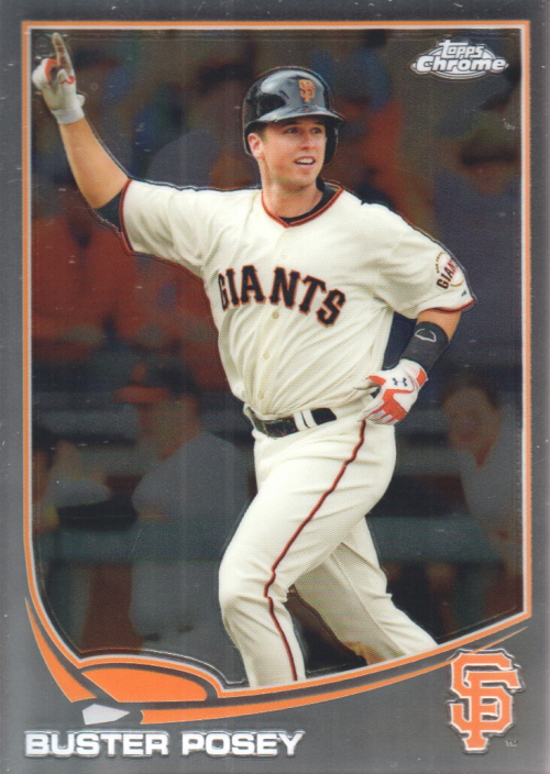 2013 Topps Chrome #200A Buster Posey