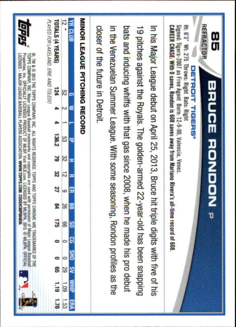 A2153- 2013 Topps Chrome BB Assorted Insert Cards1 -You Pick- 15+ FREE US SHIP - Picture 361 of 429