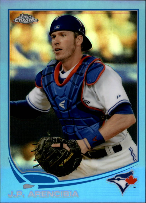 2013 Topps Chrome Blue Refractors #42 J.P. Arencibia