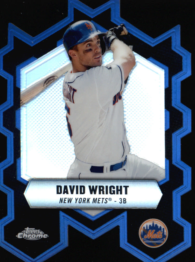 2013 Topps Chrome Chrome Connections Die Cuts #CCDW David Wright