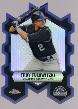 2013 Topps Chrome Chrome Connections Die Cuts #CCTT Troy Tulowitzki