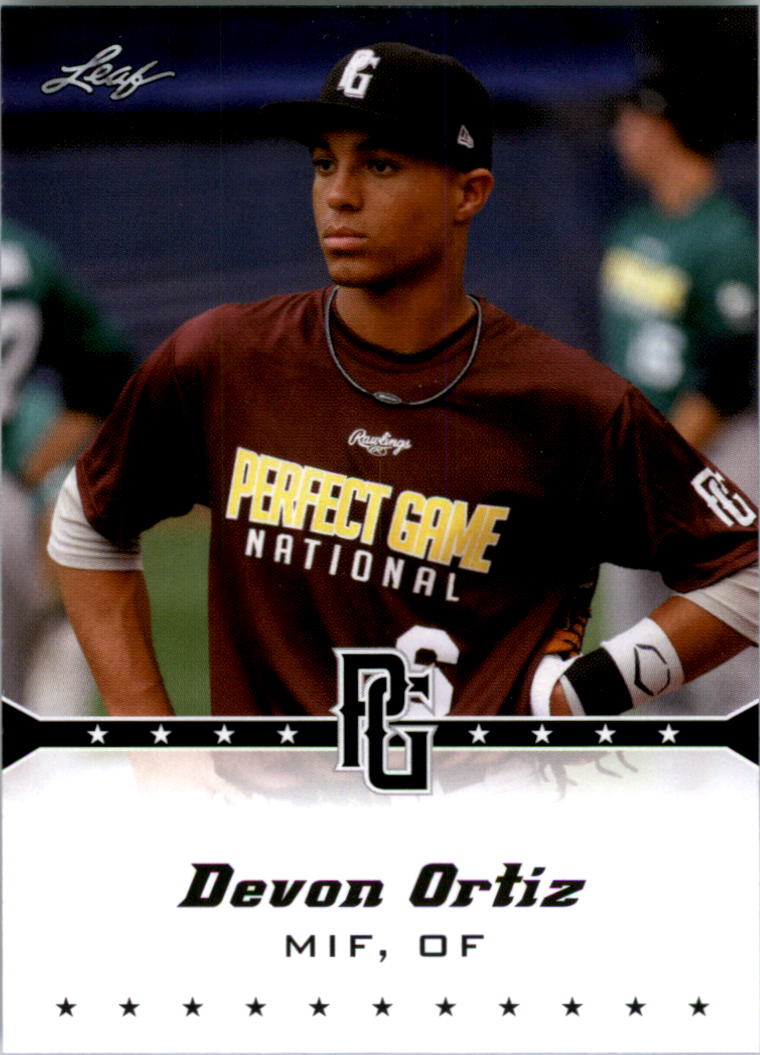 2013 Leaf Perfect Game #17 Devon Ortiz