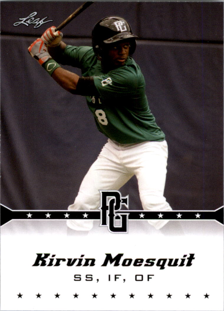 2013 Leaf Perfect Game #23 Kirvin Moesquit