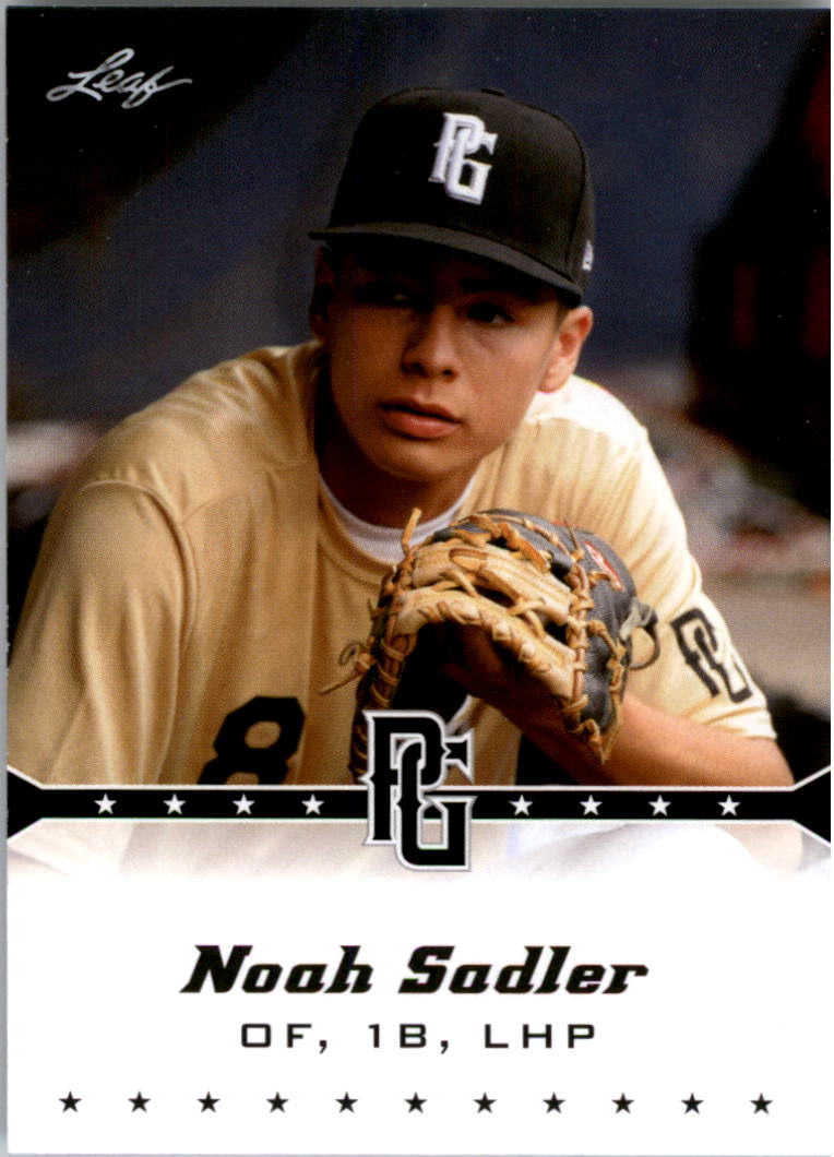 2013 Leaf Perfect Game #31 Noah Sadler