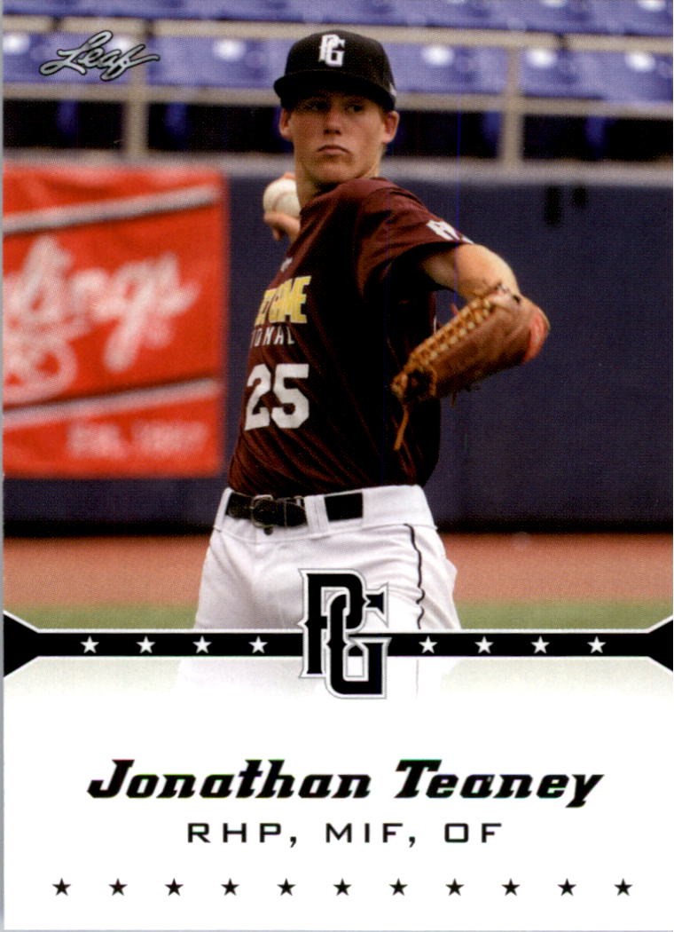 2013 Leaf Perfect Game #33 Jonathan Teaney