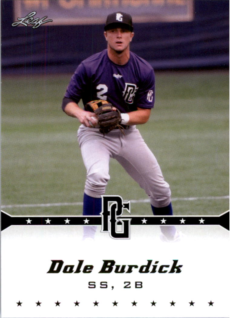 2013 Leaf Perfect Game #59 Dale Burdick