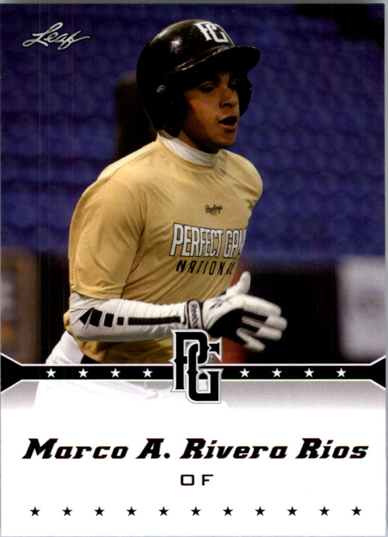 2013 Leaf Perfect Game #75 Marco A. Rivera Rios