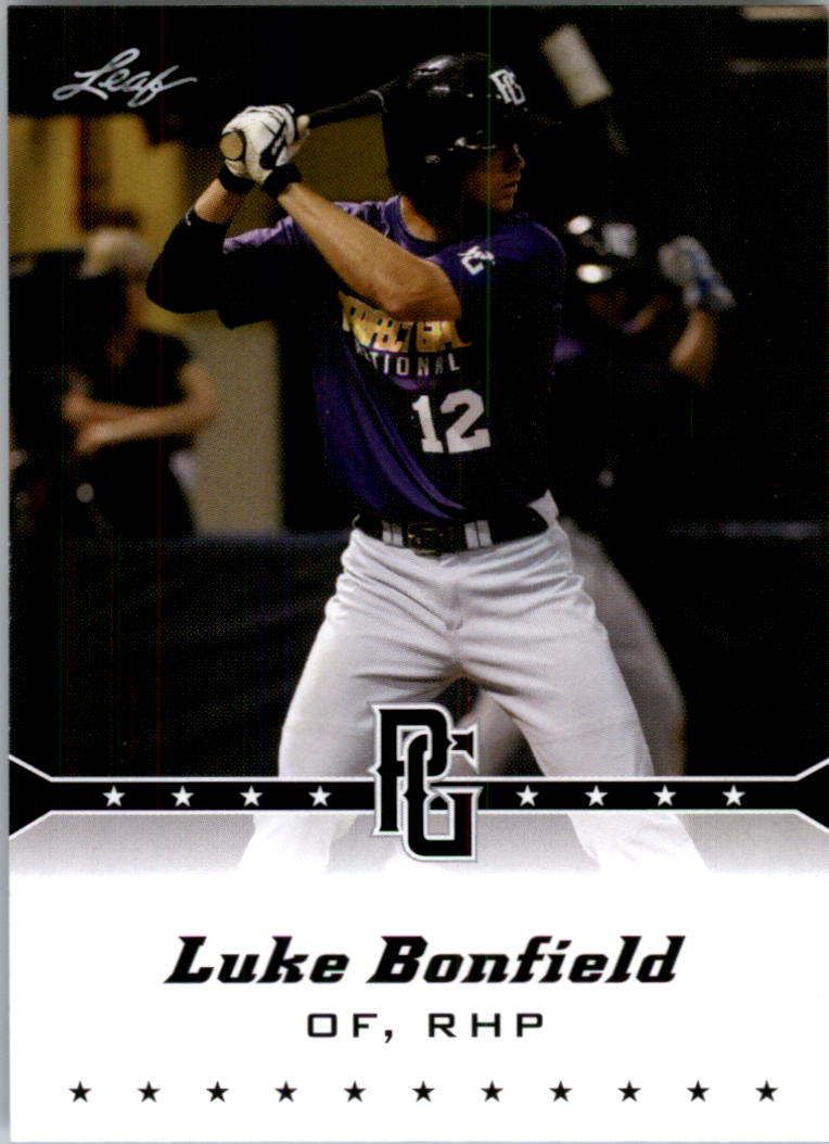 2013 Leaf Perfect Game #114 Luke Bonfield