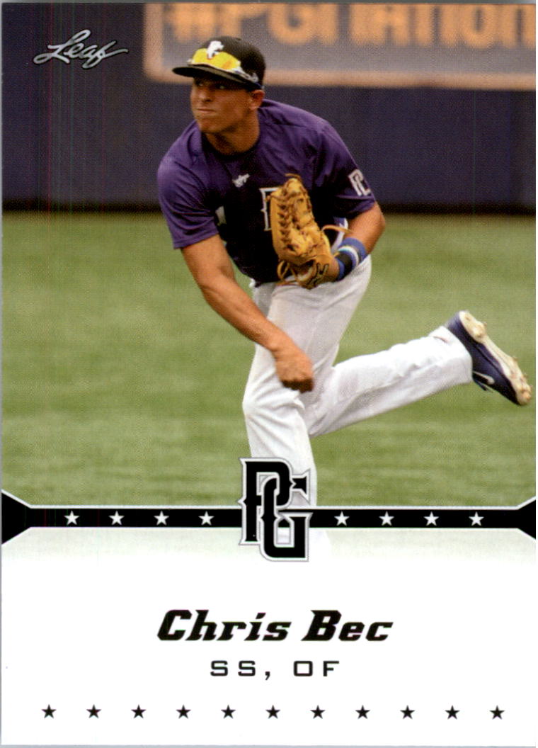 2013 Leaf Perfect Game #129 Chris Bec