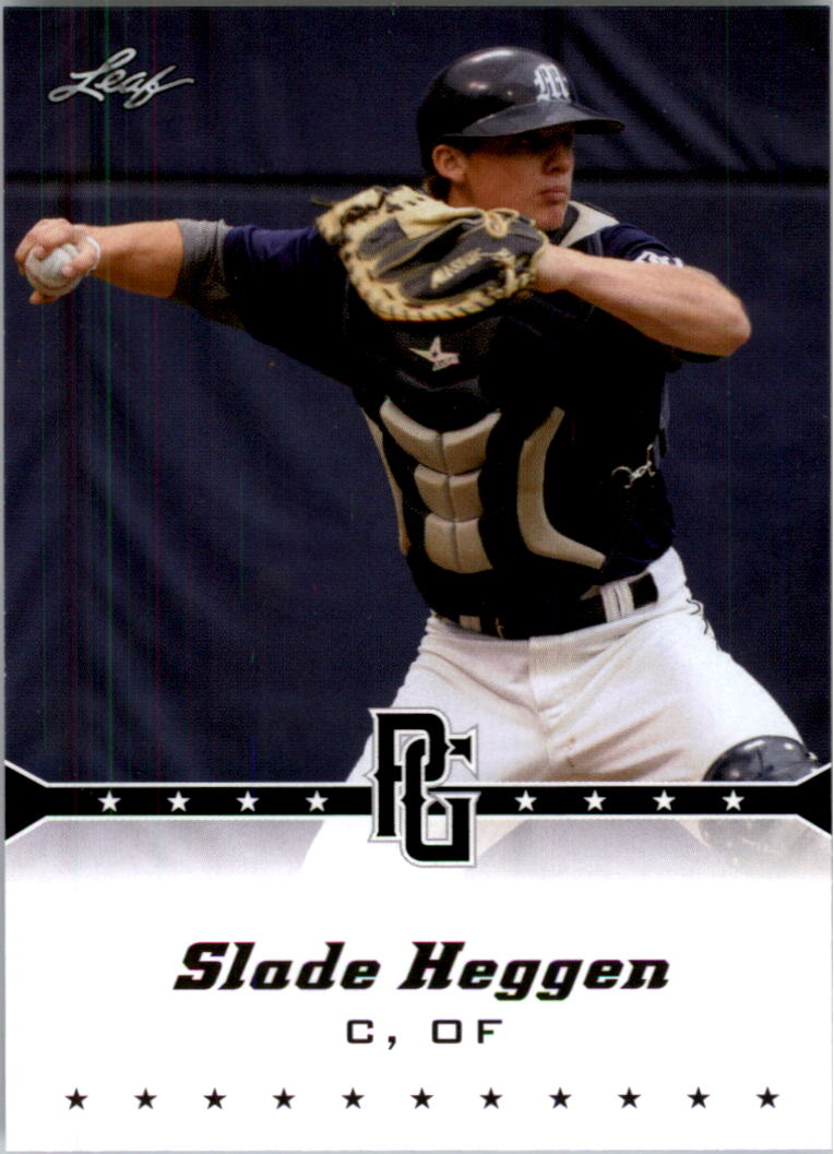 2013 Leaf Perfect Game #132 Slade Heggen