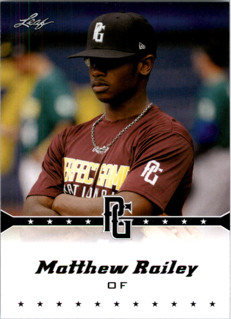 2013 Leaf Perfect Game #149 Matthew Railey