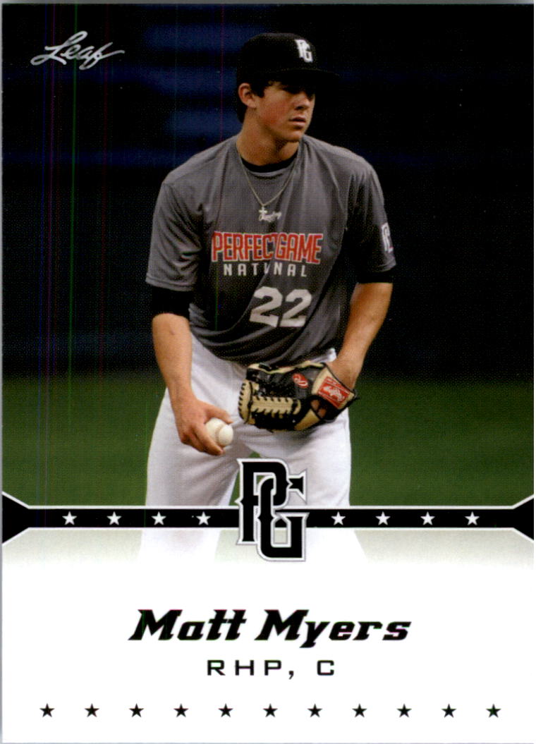2013 Leaf Perfect Game #157 Matt Myers