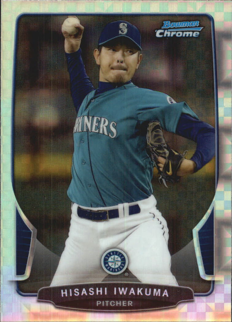 2013 Bowman Chrome X-Fractors #79 Hisashi Iwakuma on Fanatics Collect