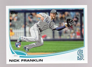 2013 Topps Update #US68 Nick Franklin RC