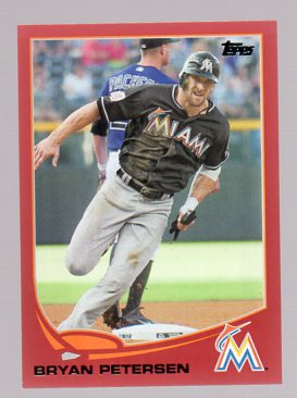 2013 Topps Update Target Red Border #US82 Bryan Petersen
