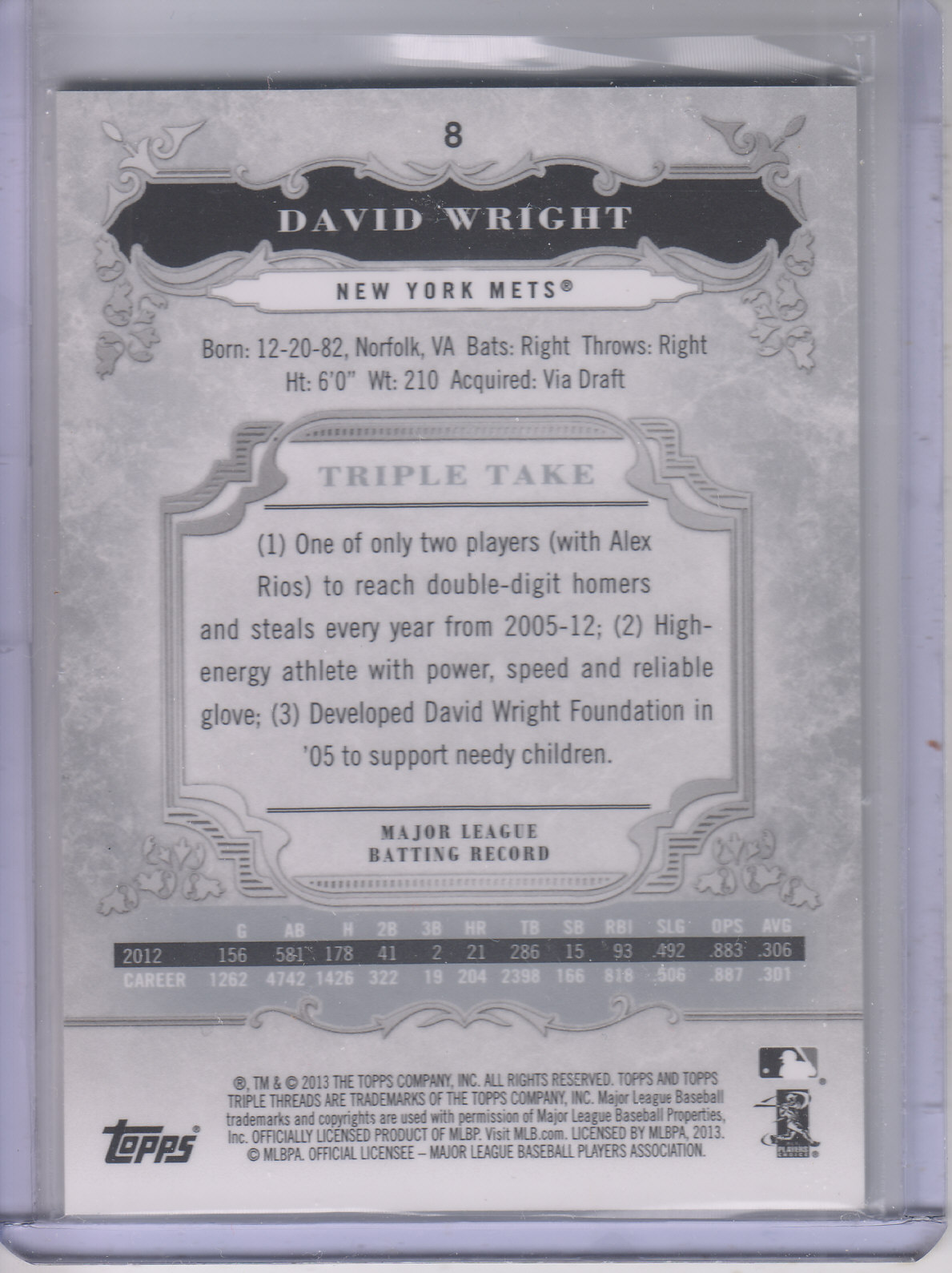 B3000- 2013 Topps Triple Threads Baseball #s 1-100 -You Pick- 15+ FREE US SHIP - Picture 11 of 125