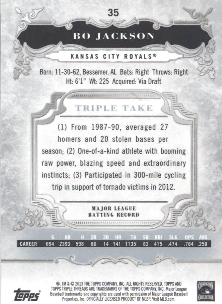 B3000- 2013 Topps Triple Threads Baseball #s 1-100 -You Pick- 15+ FREE US SHIP - Picture 51 of 125