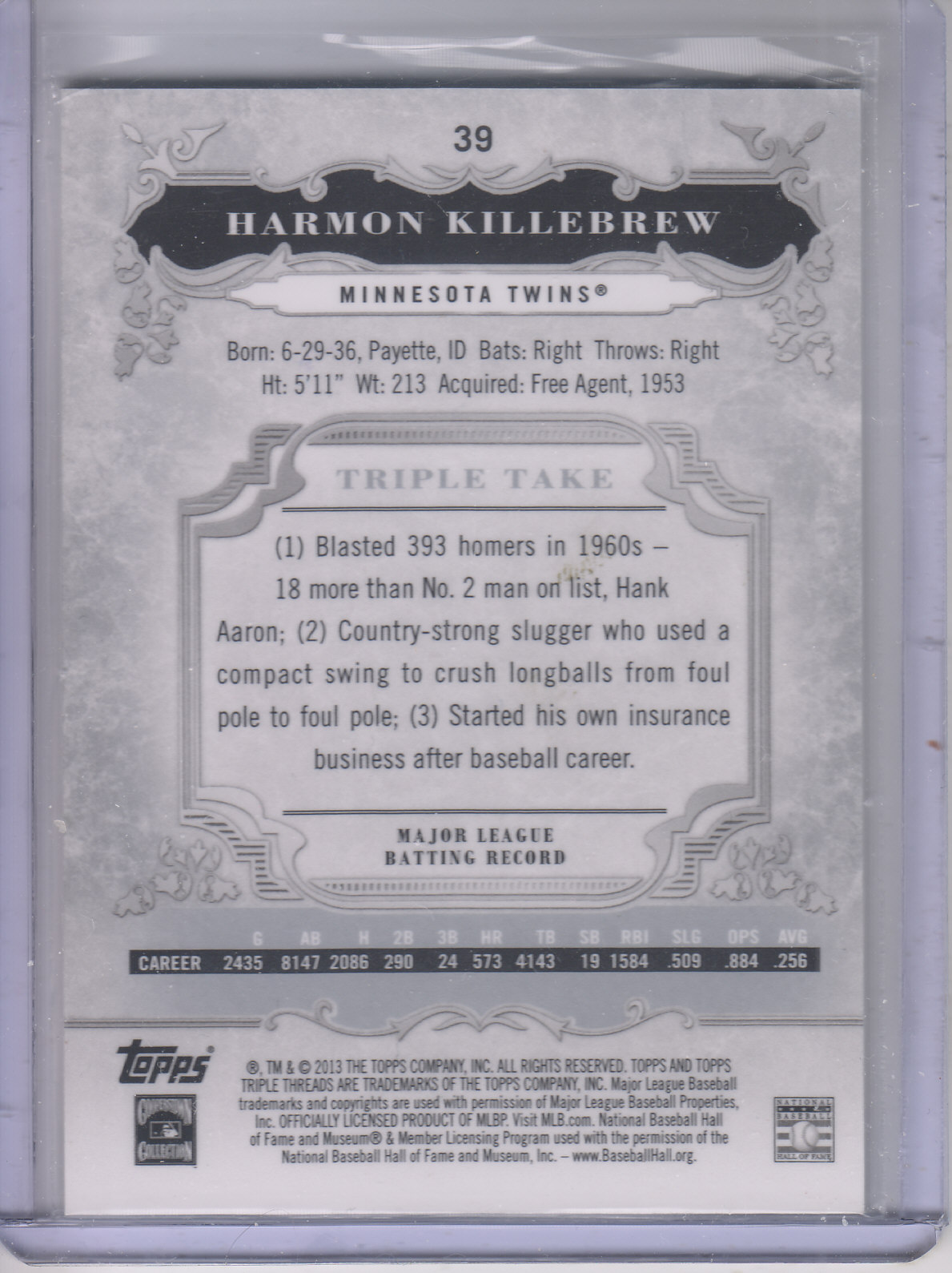 B3000- 2013 Topps Triple Threads Baseball #s 1-100 -You Pick- 15+ FREE US SHIP - Picture 59 of 125