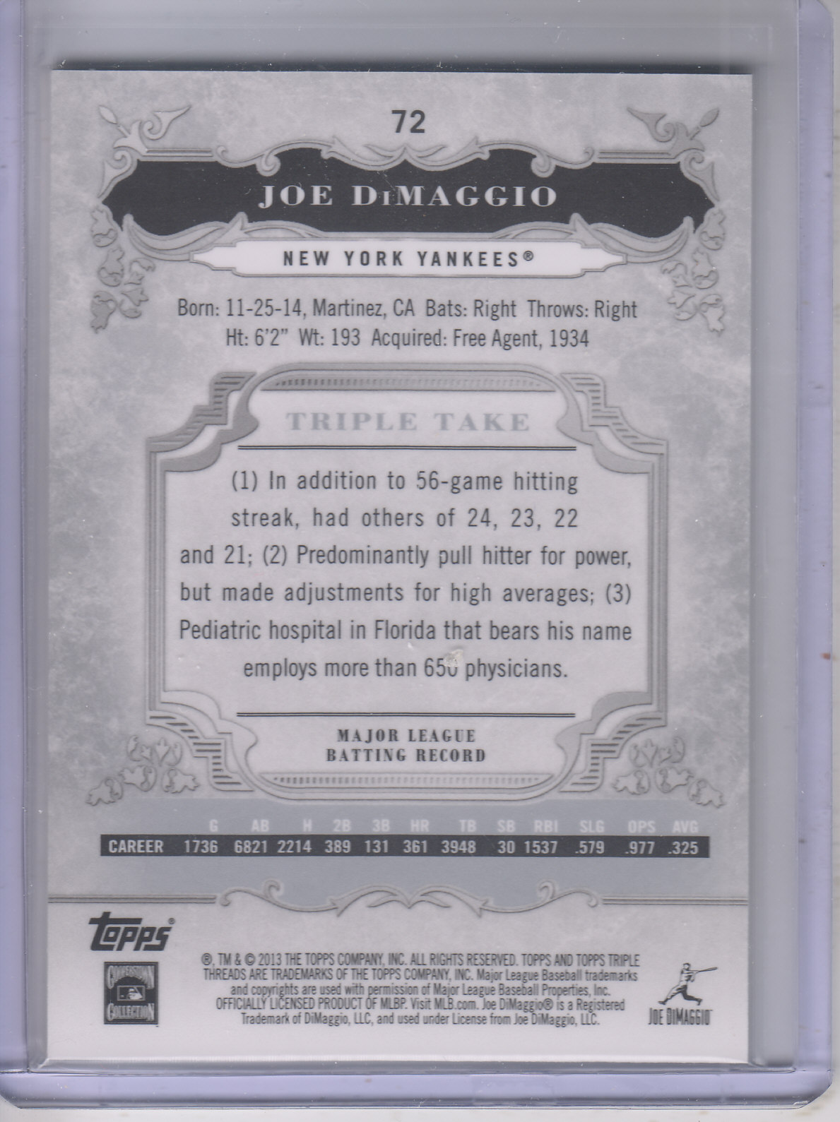 B3000- 2013 Topps Triple Threads Baseball #s 1-100 -You Pick- 15+ FREE US SHIP - Picture 97 of 125