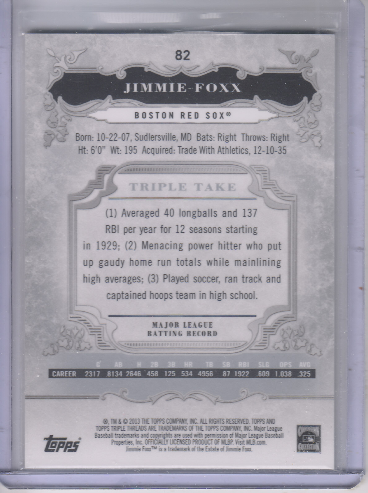 B3000- 2013 Topps Triple Threads Baseball #s 1-100 -You Pick- 15+ FREE US SHIP - Picture 109 of 125