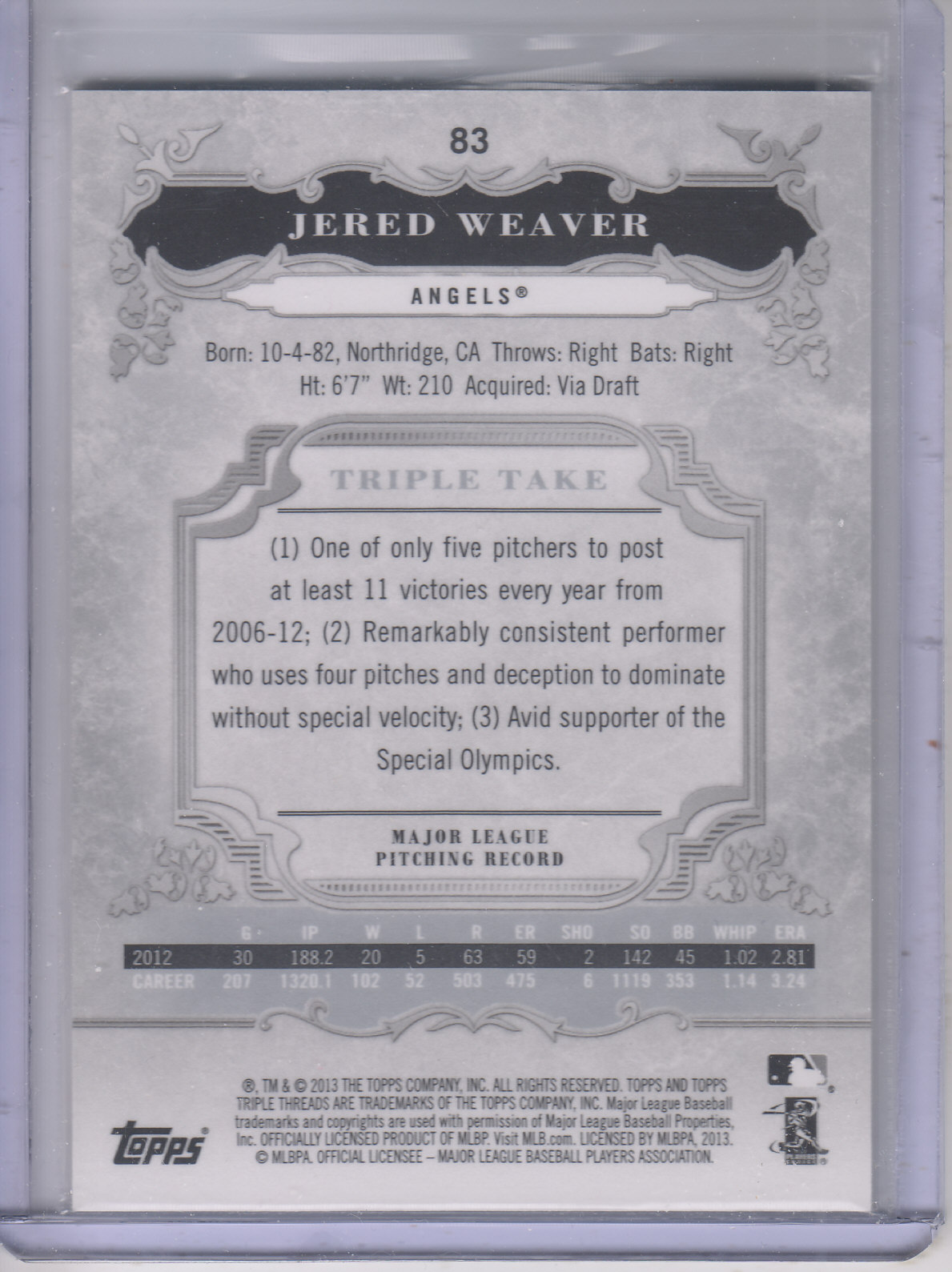 B3000- 2013 Topps Triple Threads Baseball #s 1-100 -You Pick- 15+ FREE US SHIP - Picture 111 of 125