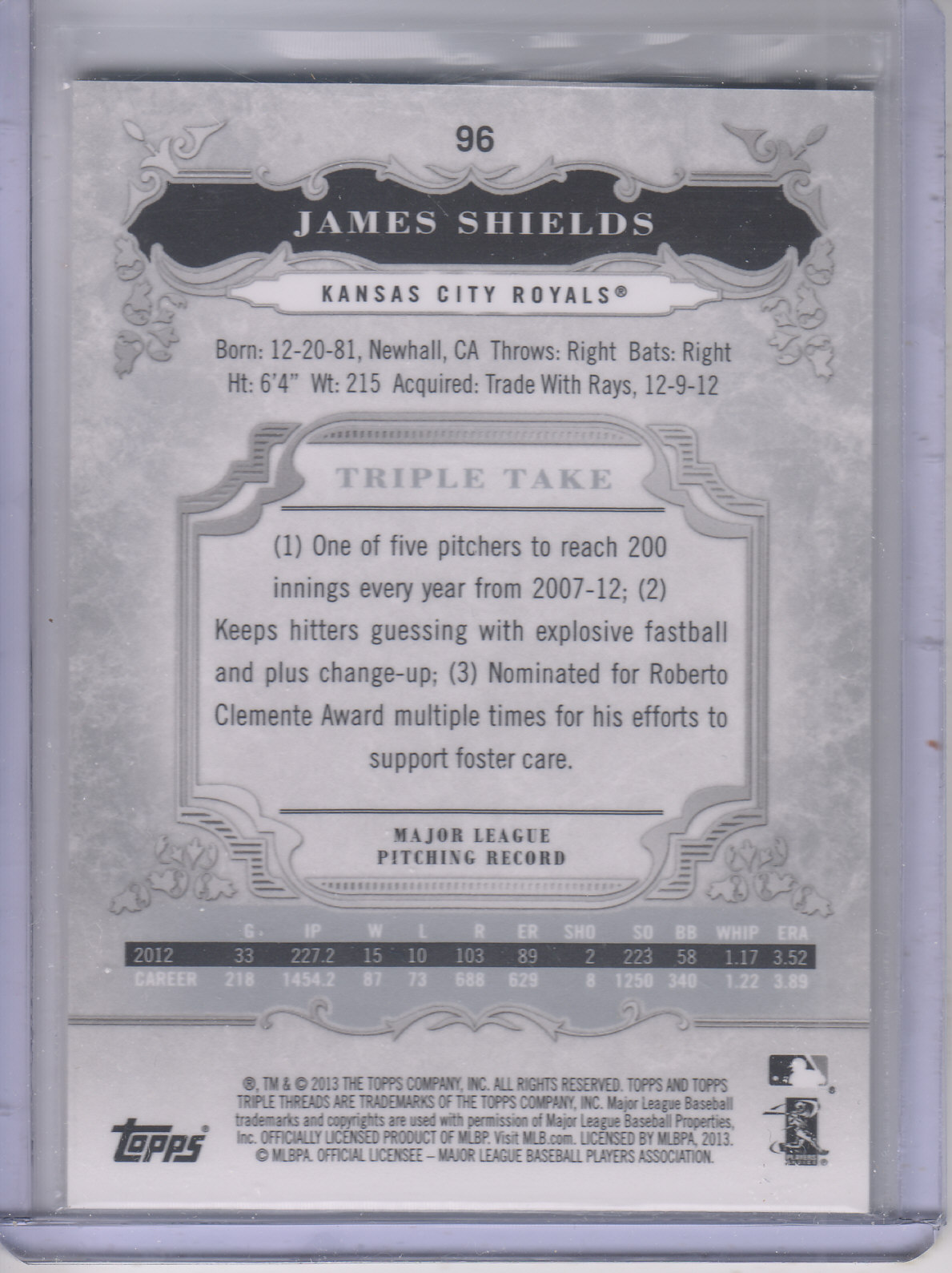 B3000- 2013 Topps Triple Threads Baseball #s 1-100 -You Pick- 15+ FREE US SHIP - Picture 119 of 125