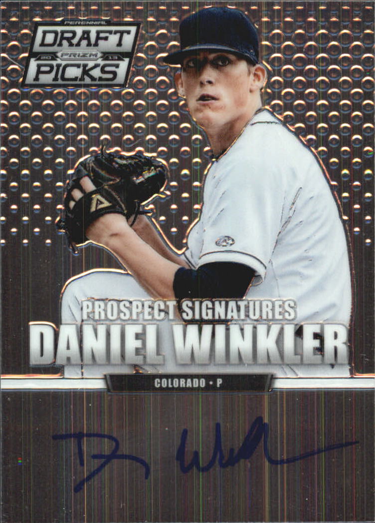 2013 Panini Prizm Perennial Draft Picks Prospect Signatures #88 Daniel Winkler