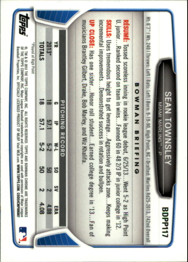 2013 Bowman Chrome Draft Draft Picks Baseball (Pick Card From List) C11 02-25 - Picture 211 of 237