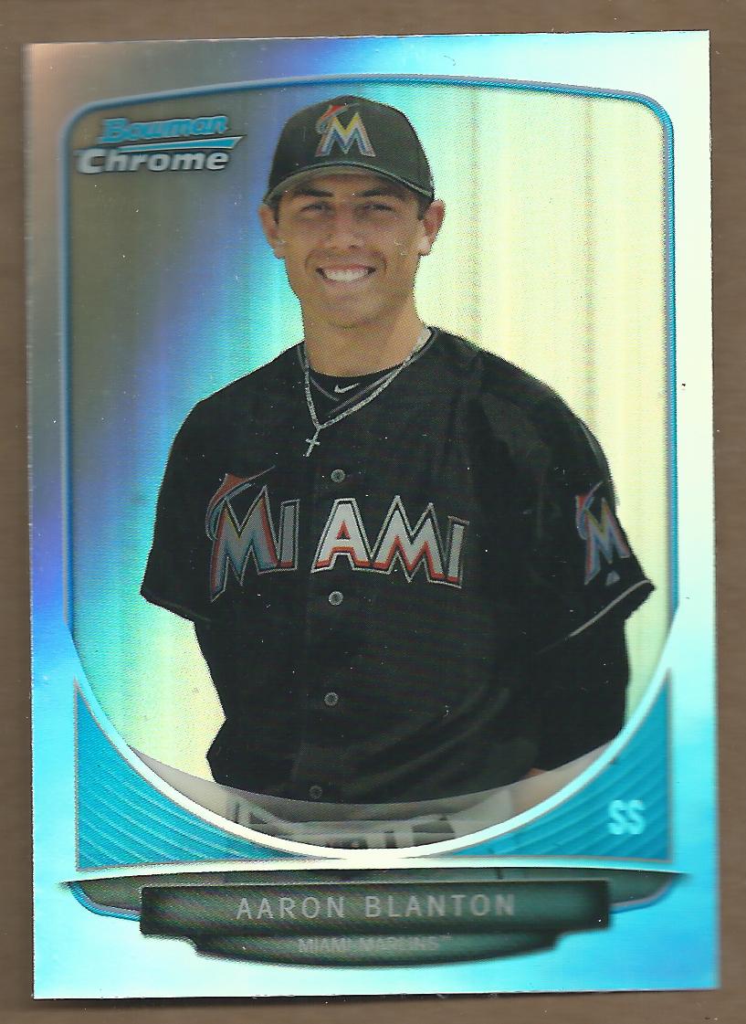 2013 Bowman Chrome Draft Draft Picks Refractors #BDPP70 Aaron Blanton