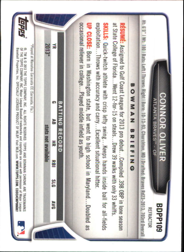 B2108- 2013 Bowman Chrome Draft Refractors BB Cards -You Pick- 15+ FREE US SHIP - Picture 174 of 347