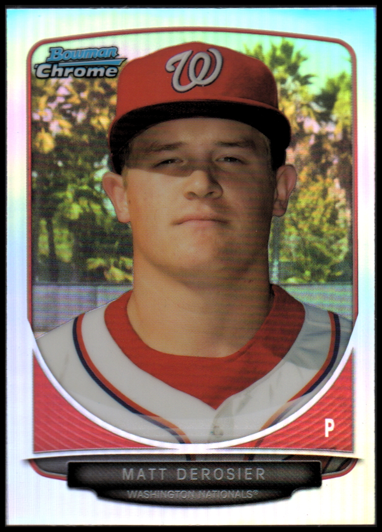 2013 Bowman Chrome Draft Picks Baseball Refractor Singles - You Choose - Picture 183 of 218
