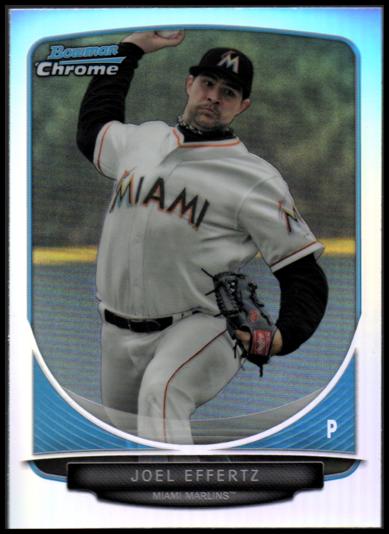 2013 Bowman Chrome Draft Draft Picks Refractors #BDPP126 Joel Effertz