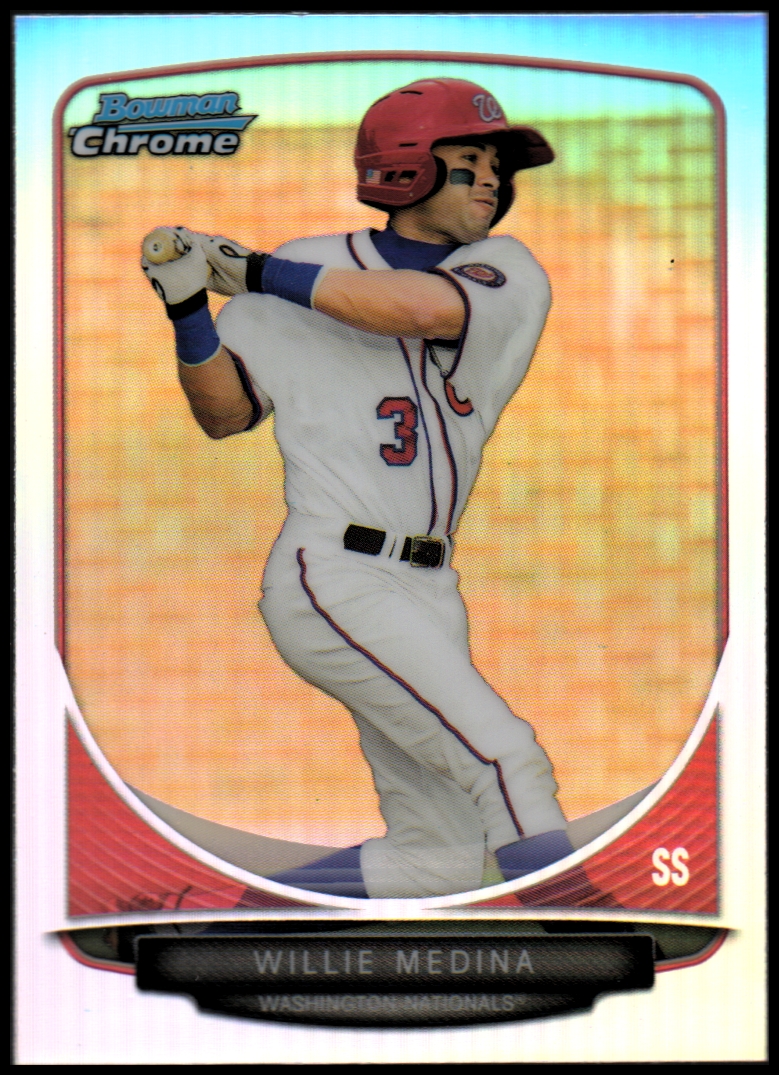 2013 Bowman Chrome Draft Picks Baseball Refractor Singles - You Choose - Picture 215 of 218