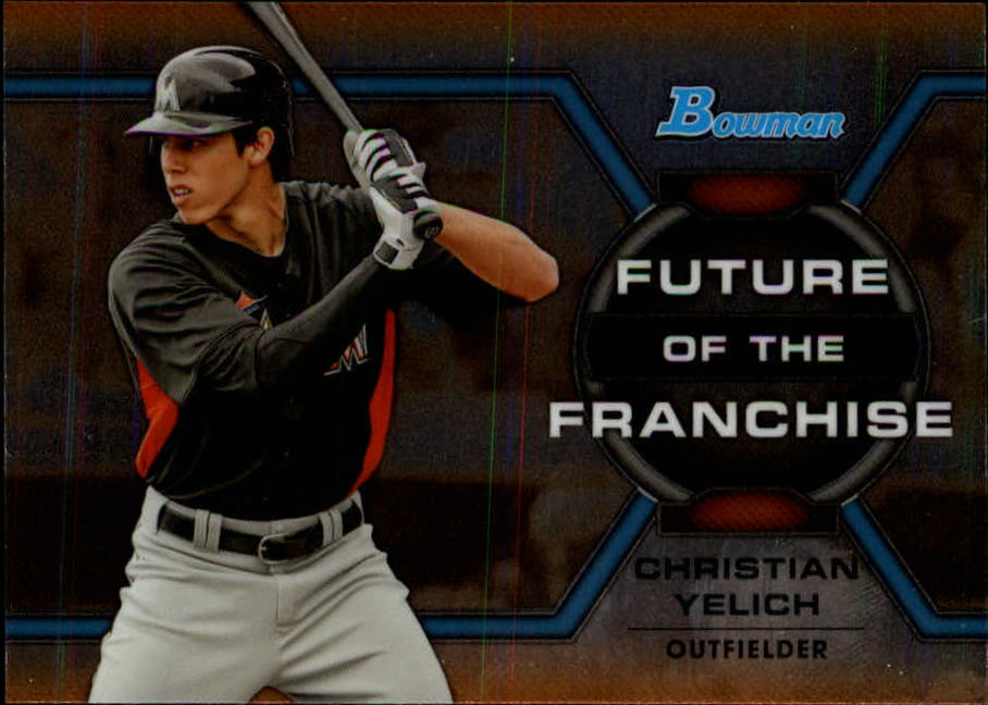 2013 Bowman Draft Future of the Franchise #CY Christian Yelich