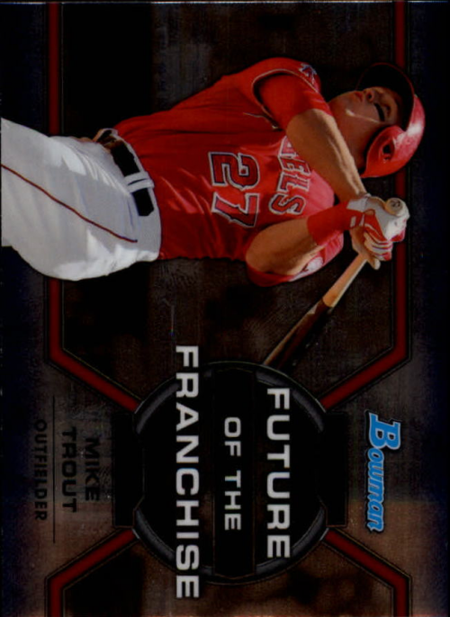2013 Bowman Draft Future of the Franchise #MT Mike Trout