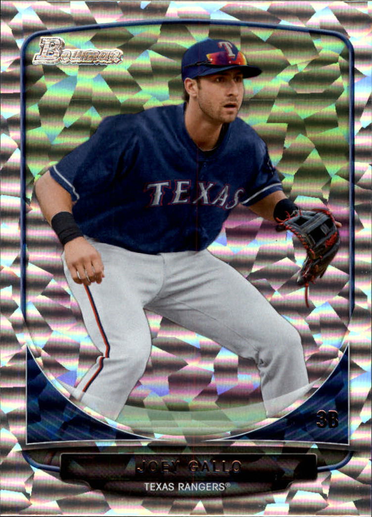 2013 Bowman Draft Top Prospects Silver Ice #TP5 Joey Gallo
