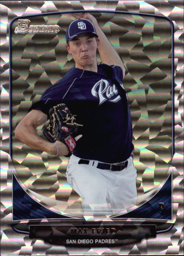 2013 Bowman Draft Top Prospects Silver Ice #TP14 Max Fried