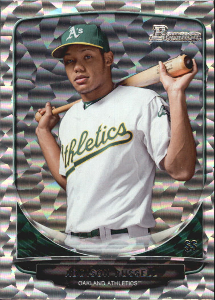 2013 Bowman Draft Top Prospects Silver Ice #TP25 Addison Russell