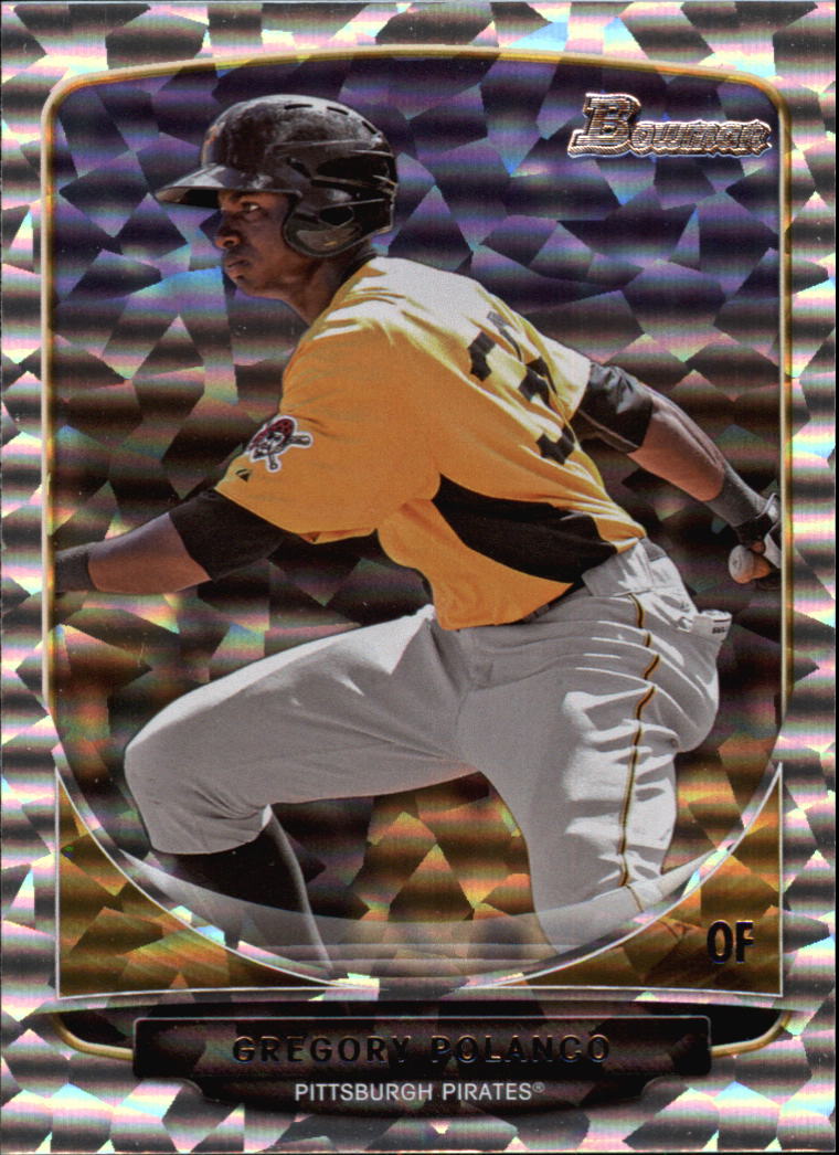 2013 Bowman Draft Top Prospects Silver Ice #TP38 Gregory Polanco