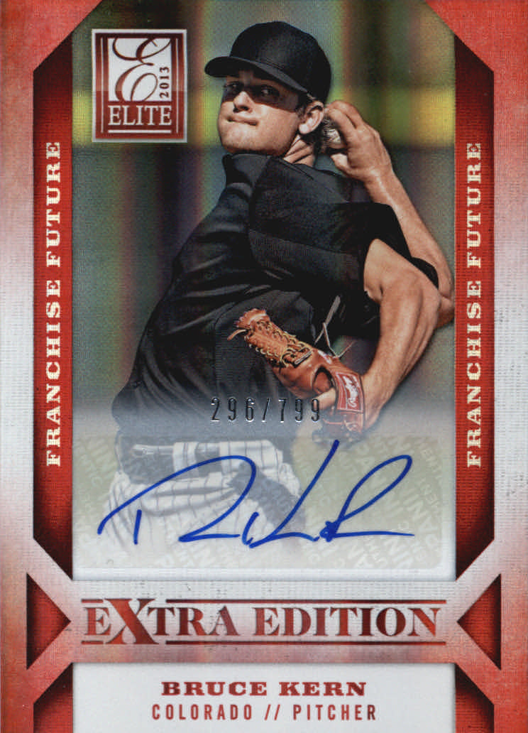 2013 Elite Extra Edition Franchise Futures Signatures #57 Bruce Kern/799
