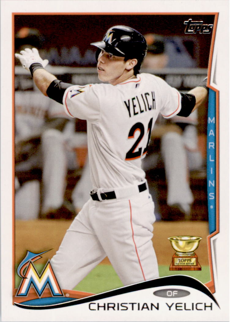 2014 Topps #358A Christian Yelich