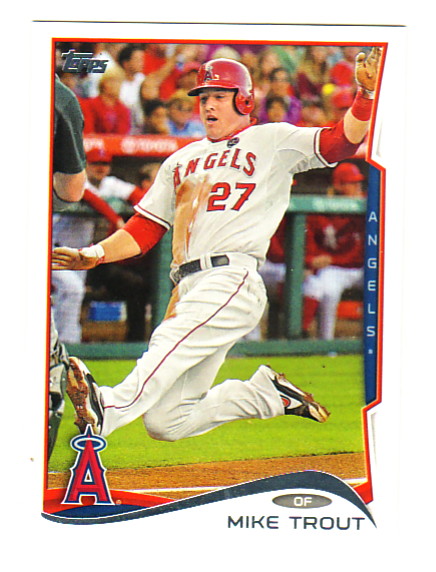 2014 Topps #1A Mike Trout