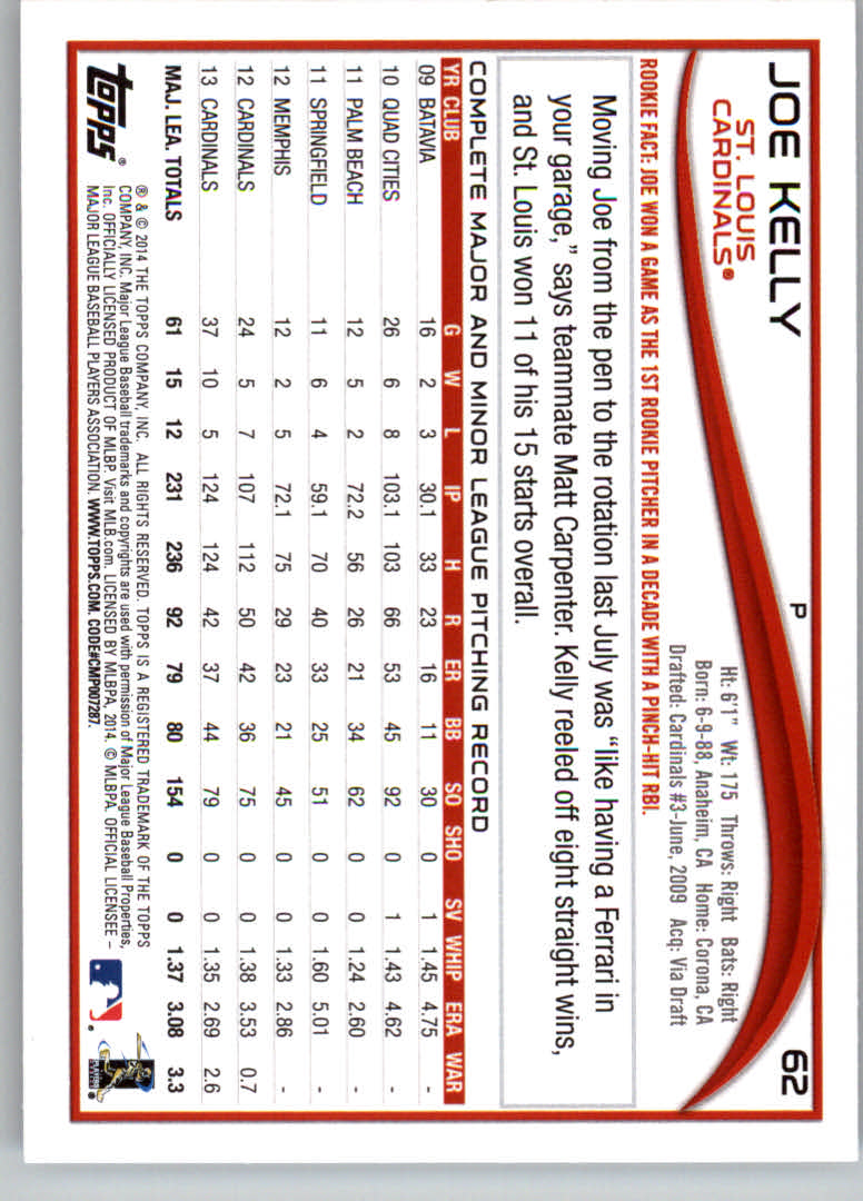 2014 Topps Baseball Card Pick (Base) 1-264