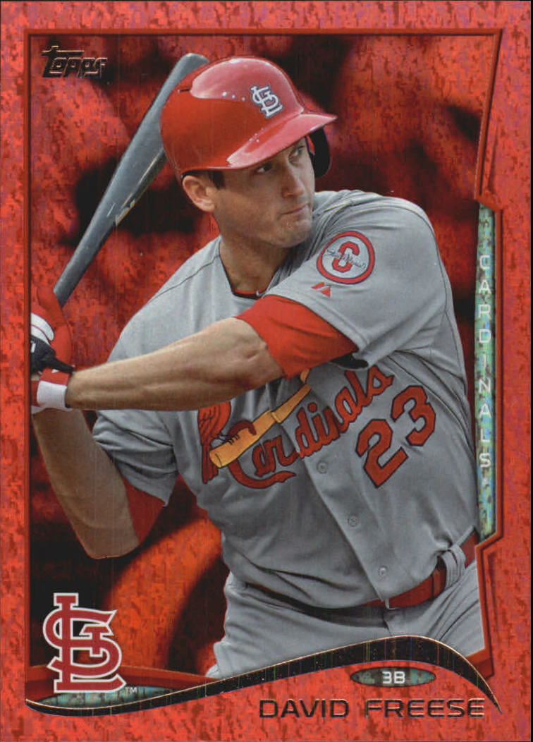 2014 Topps Red Foil #109 David Freese