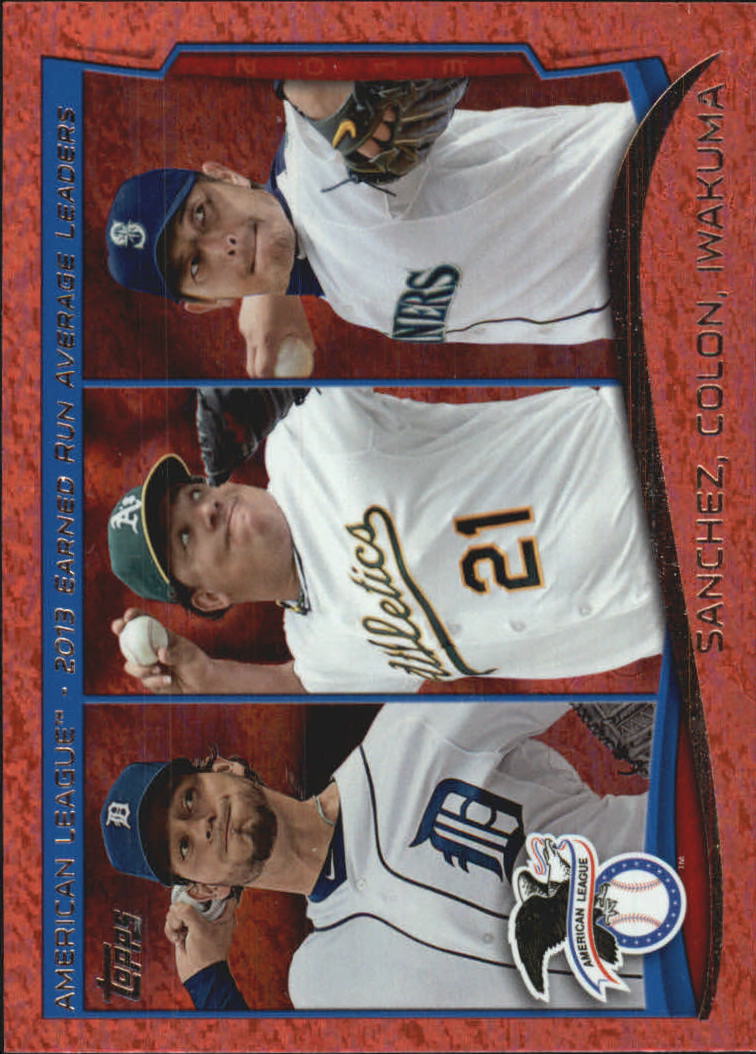 2014 Topps Baseball Red Foil Parallel Singles - You Choose