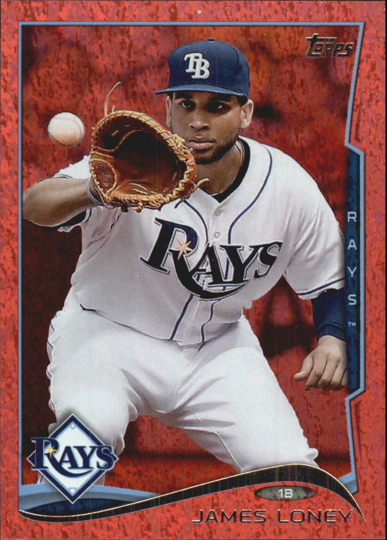 2014 Topps Red Foil #328 James Loney - NM-MT