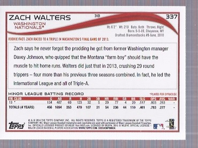 B5365- 2014 Topps Baseball Assorted Insert Cards3 -You Pick- 15+ FREE US SHIP - Picture 419 of 458