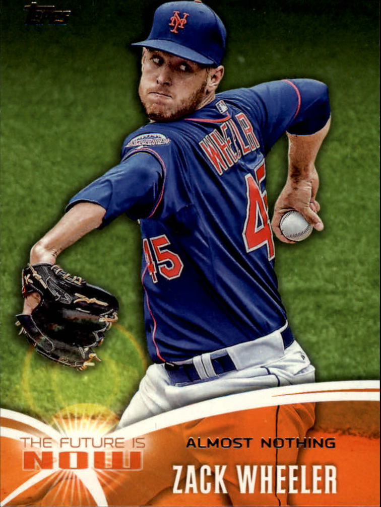 2014 Topps The Future is Now #FN11 Zack Wheeler