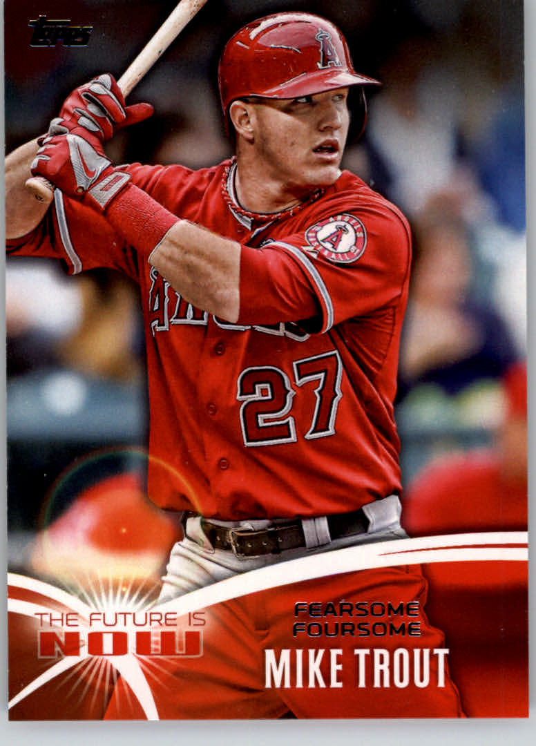 2014 Topps The Future is Now #FN19 Mike Trout